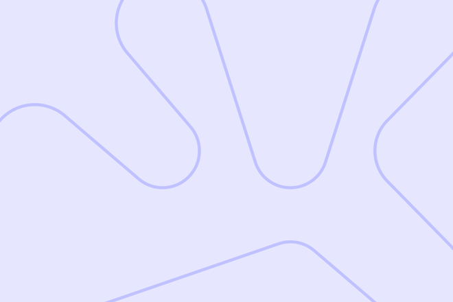 Lilla bilde med abstrakt form 