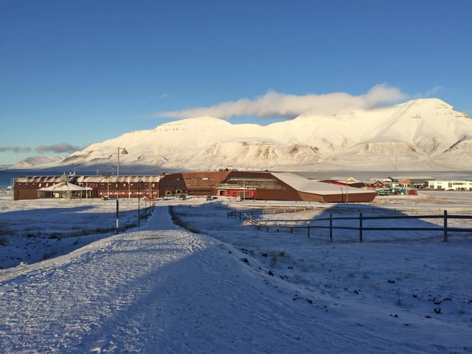 The Svalbard Science Center in Longyearbyen where the SSF office is located